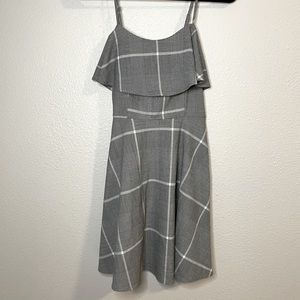 Ruffle + Pattern Dress